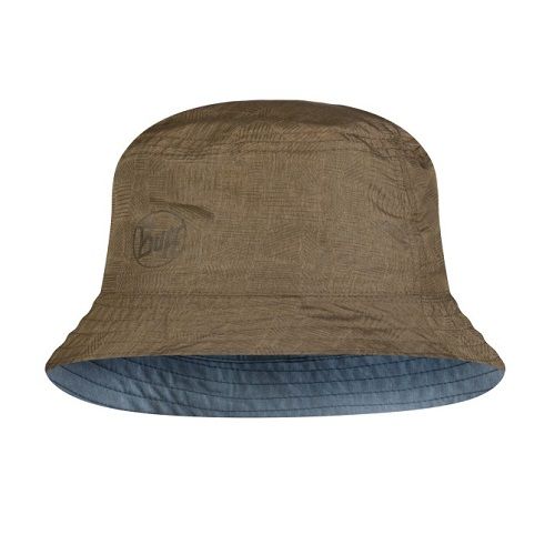 Buff Travel Bucket Hat zadok blue-olive S/M