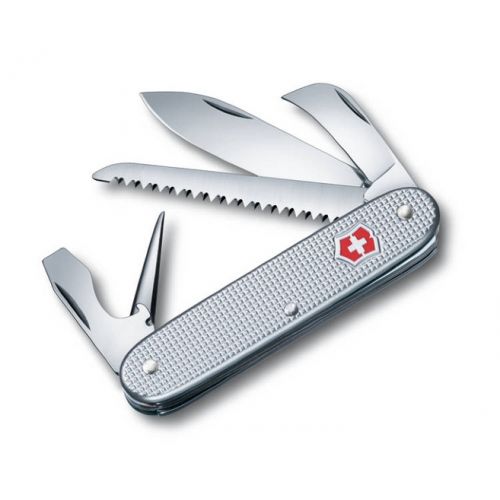 Нож Victorinox Alox 93мм\7предм.\рифл.серебро