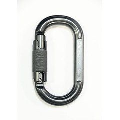 Карабін First Ascent OVALOCK Grey