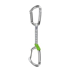 Оттяжка с карабином Climbing Technology Lime Mix set 12 cm DYsilver 2E670FR A0P