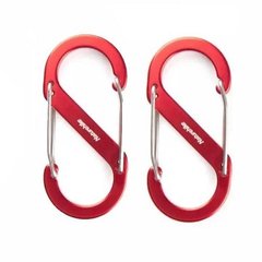 Карабін Naturehike S-type NH20GS004/5см red
