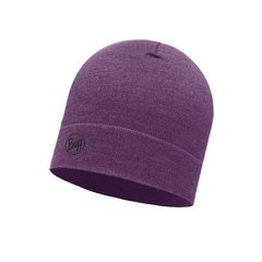 Шапка Buff Midweight Merino Wool Hat Purple Melange