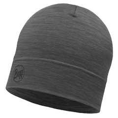 Шапка Buff Lightweight Merino Wool Hat solid grey