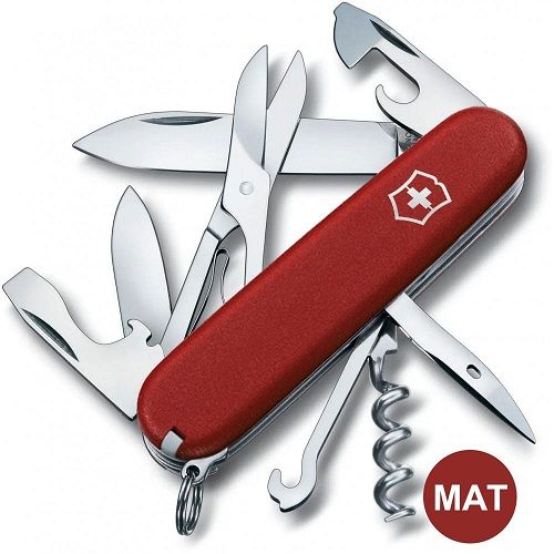 Ніж Victorinox Climber Mat 91mm\14предм\Red Mat