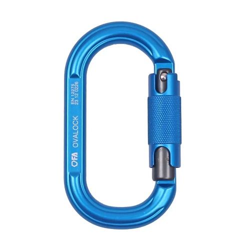 Карабін First Ascent OVALOCK Light Blue