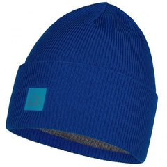 Шапка Buff Crossknit Hat solid azure nblue