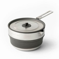 Каструля складана SeaToSummit Detour Stainless Steel Collapsible Pouring Pot 1,8 L