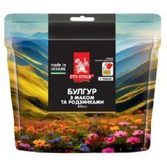Булгур з маком та ізюмом "Сто пудів" 101г, zip пакет
